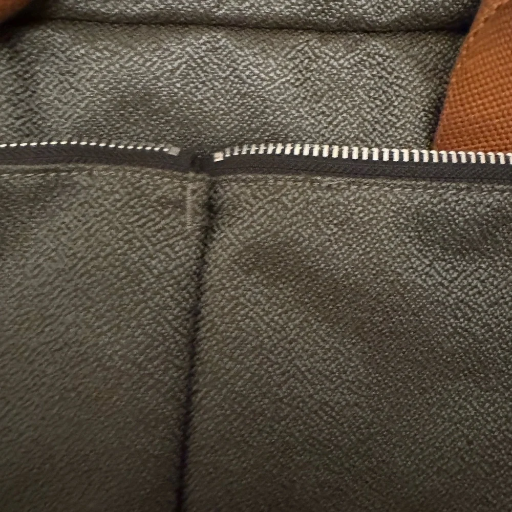 Ultra Olive Laptop Bag Neutral Techwear Carry On Travel Minimal Utilitarian